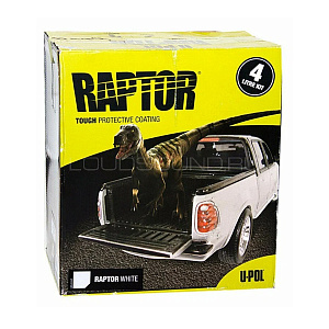 Raptor U-POL колеруемый комплект  (4 бутылки по 1л + отвердитель)
