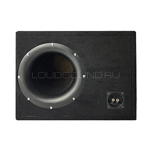 Короб под 1х15" (труба, Фанера) с вышивкой LOUD SOUND под Apocalypse DB-SA