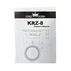 Kingz Audio KRZ KRZ-8 4Ом